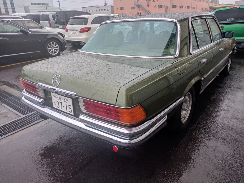 Illustration for article titled Tried to buy this today for a customer... 26500km Mercedes 450SEL 6.9